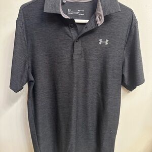 Under Armour Men's Charcoal Polo Shirt